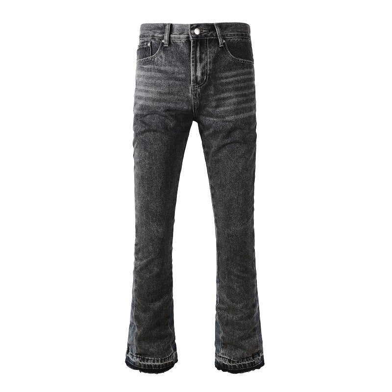 CLASSIC FLARE JEANS GREY