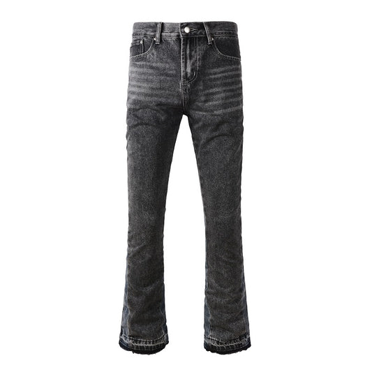 CLASSIC FLARE JEANS GREY