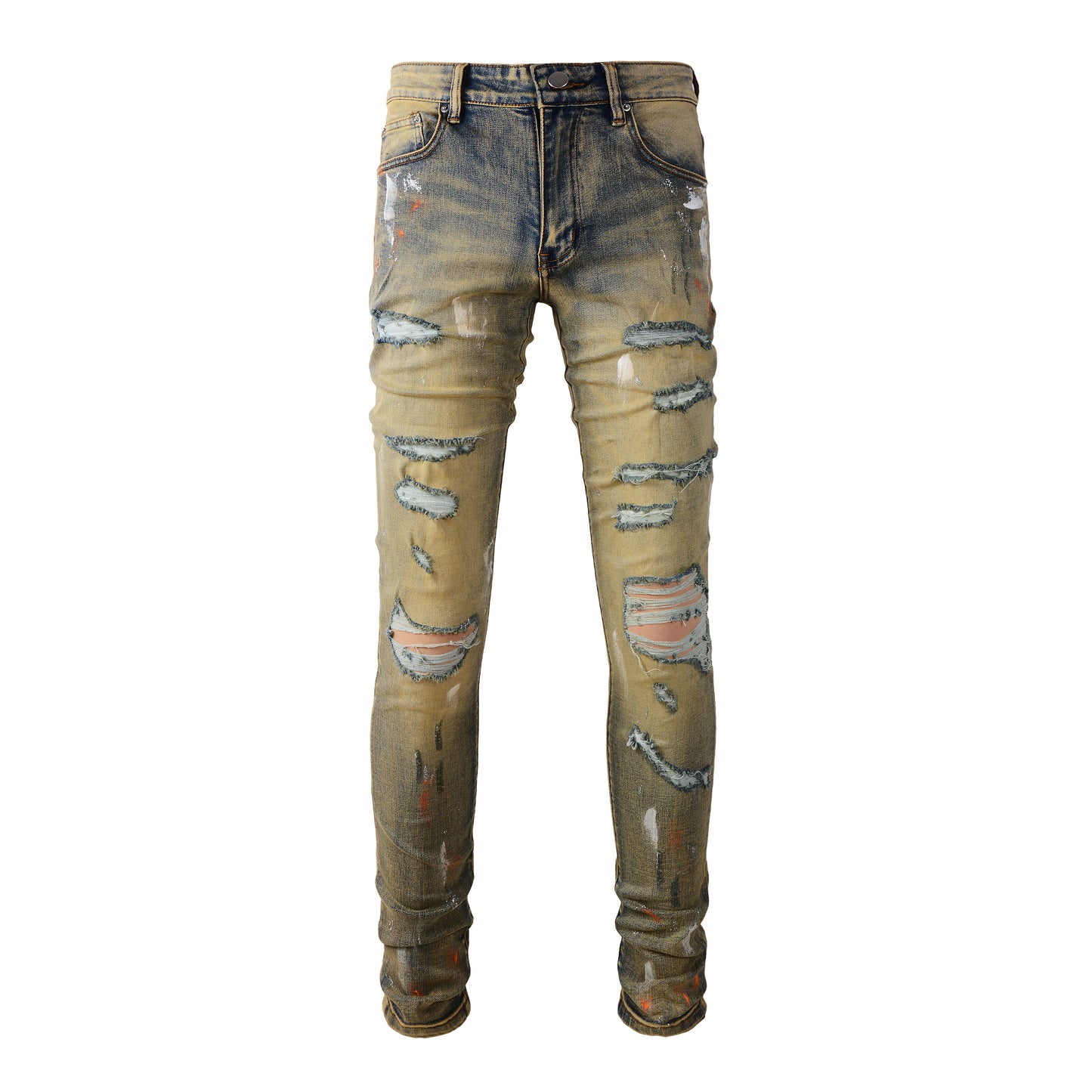 SAND BIKER DENIM