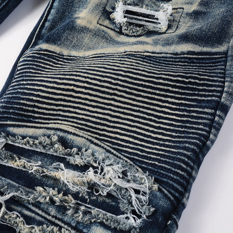 KING BLUE BIKER DENIM