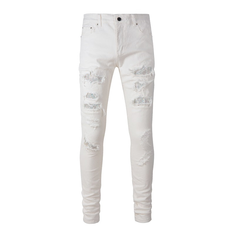 WHITE DIAMONDS DENIM