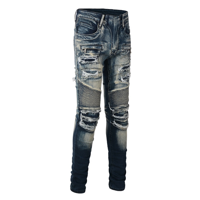 KING BLUE BIKER DENIM