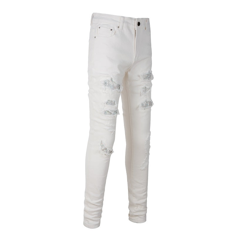 WHITE DIAMONDS DENIM